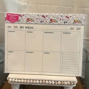⚡️Hello Kitty by Sanrio Weekly Desk Pad